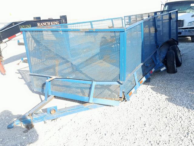 B1LL0FSALE5421678 - 2014 UTILITY TRAILER BLUE photo 2