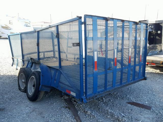 B1LL0FSALE5421678 - 2014 UTILITY TRAILER BLUE photo 3