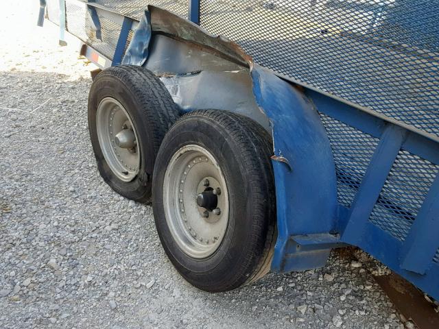 B1LL0FSALE5421678 - 2014 UTILITY TRAILER BLUE photo 6