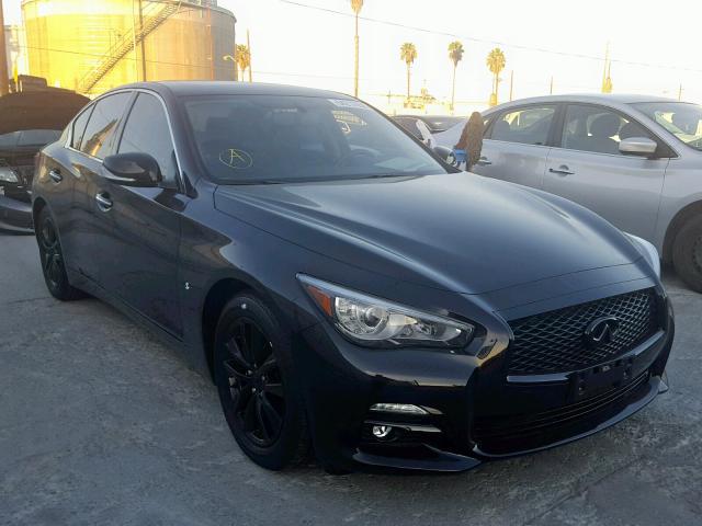 JN1BV7AP8EM687178 - 2014 INFINITI Q50 BASE BLACK photo 1