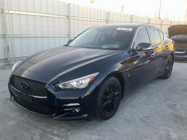 JN1BV7AP8EM687178 - 2014 INFINITI Q50 BASE BLACK photo 2