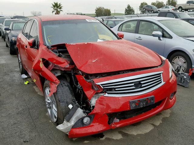 JN1CV6AR7DM353464 - 2013 INFINITI G37 RED photo 1