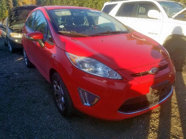 3FADP4FJXCM196332 - 2012 FORD FIESTA SES RED photo 1