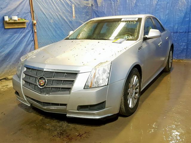 1G6DG5EG1A0137758 - 2010 CADILLAC CTS LUXURY SILVER photo 2