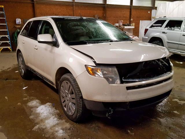 2FMDK39C78BB20152 - 2008 FORD EDGE LIMIT WHITE photo 1