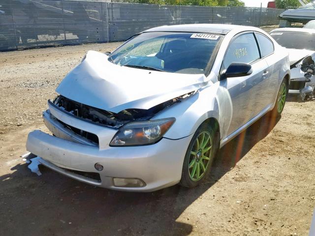 JTKDE177260107922 - 2006 TOYOTA SCION TC 银色 照片 2