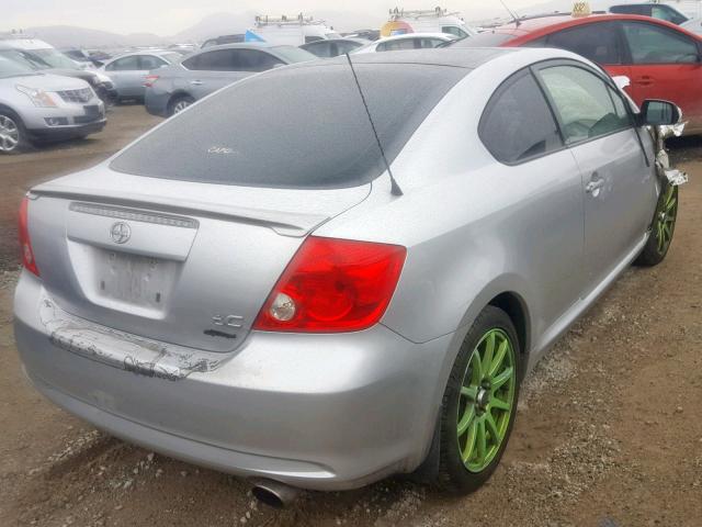 JTKDE177260107922 - 2006 TOYOTA SCION TC 银色 照片 4