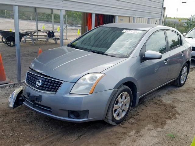 3N1AB61E47L663342 - 2007 NISSAN SENTRA 2.0 GRAY photo 2