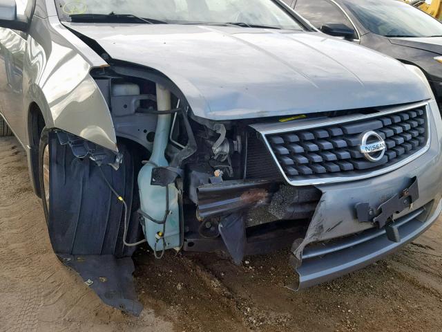 3N1AB61E47L663342 - 2007 NISSAN SENTRA 2.0 GRAY photo 9