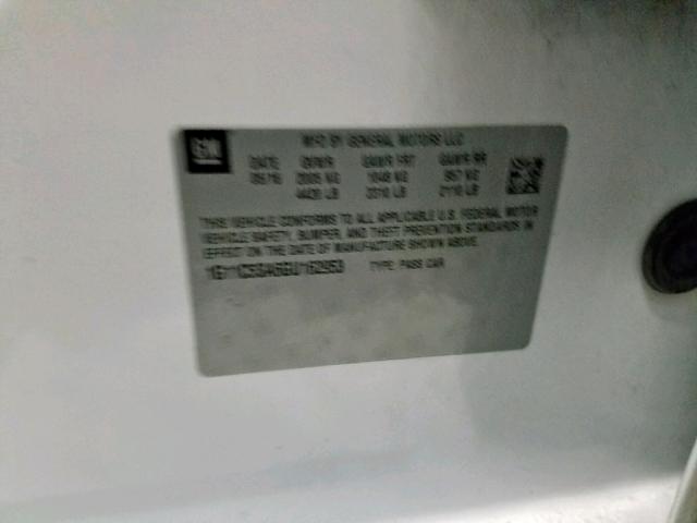 1G11C5SA6GU162953 - 2016 CHEVROLET MALIBU LIM 白色 照片 10