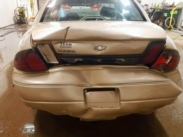 2G1WL52M6X9168989 - 1999 CHEVROLET LUMINA BAS Qızıl foto 9