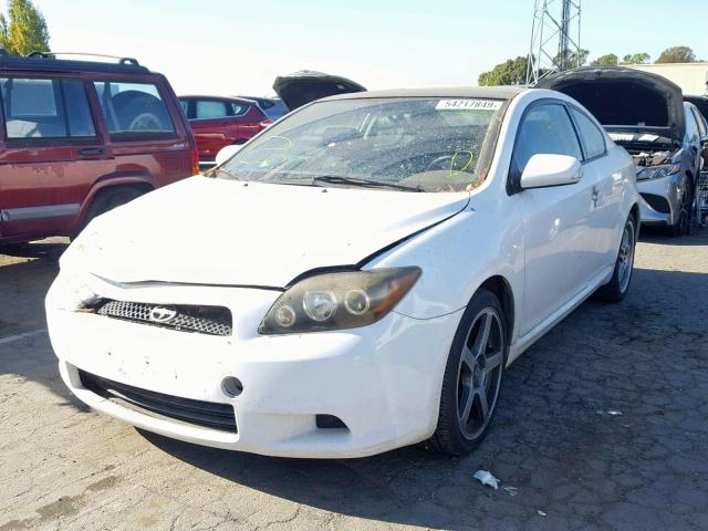 JTKDE167280244573 - 2008 TOYOTA SCION TC თეთრი ფოტო 2