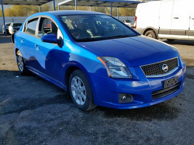 3N1AB6APXAL718384 - 2010 NISSAN SENTRA 2.0 BLUE photo 1