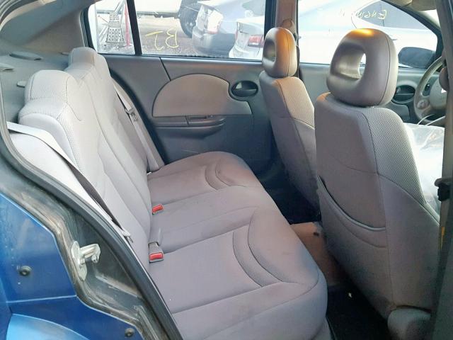 1G8AJ52F63Z138524 - 2003 SATURN ION LEVEL BLUE photo 6