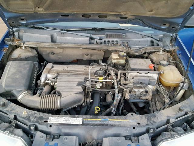 1G8AJ52F63Z138524 - 2003 SATURN ION LEVEL BLUE photo 7