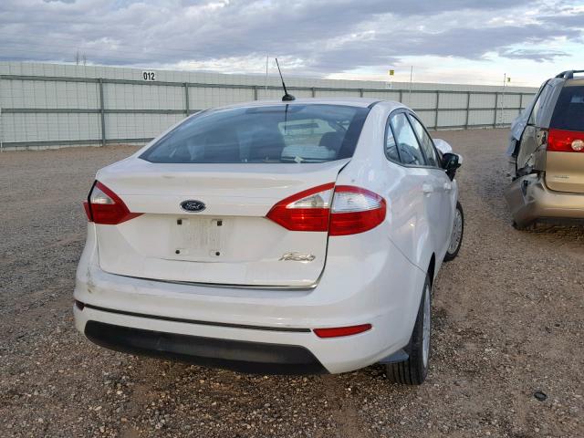 3FADP4AJXEM236287 - 2014 FORD FIESTA S WHITE photo 4