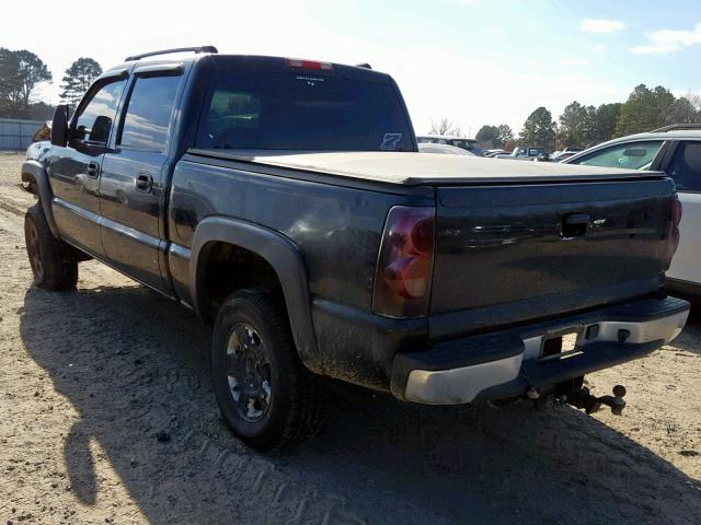 2GTEK13T151362720 - 2005 GMC NEW SIERRA BLACK photo 3