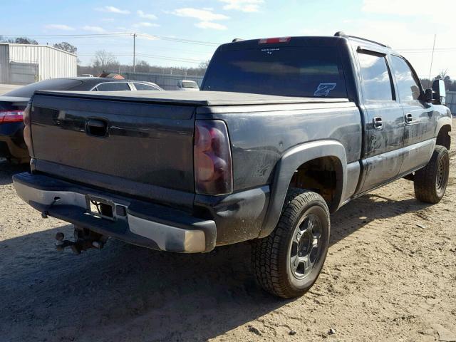 2GTEK13T151362720 - 2005 GMC NEW SIERRA BLACK photo 4