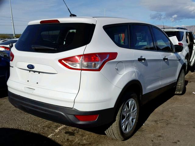 1FMCU0F77EUA22515 - 2014 FORD ESCAPE S WHITE photo 4