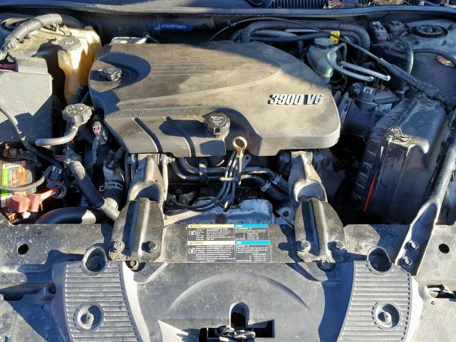 2G1WC57M291238529 - 2009 CHEVROLET IMPALA 2LT BLACK photo 7