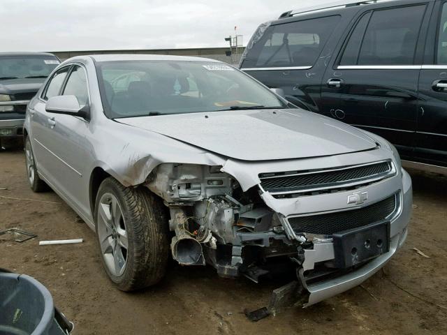 1G1ZC5EB3A4149365 - 2010 CHEVROLET MALIBU 1LT SILVER photo 1