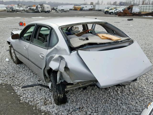 2G1WF52E849110846 - 2004 CHEVROLET IMPALA SILVER photo 3