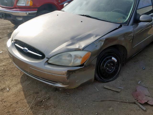 1FAFP55SX3A158430 - 2003 FORD TAURUS SES GOLD photo 9