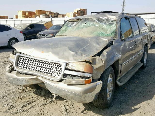 3GKEC16T62G217799 - 2002 GMC YUKON XL C TAN photo 2