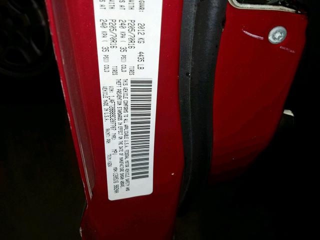 1J4FT28B89D207707 - 2009 JEEP PATRIOT SP Kastanienbraun Foto 10