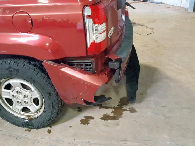 1J4FT28B89D207707 - 2009 JEEP PATRIOT SP Kastanienbraun Foto 9