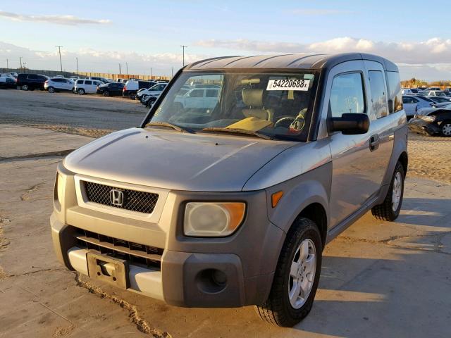 5J6YH17503L007255 - 2003 HONDA ELEMENT EX SILVER photo 2