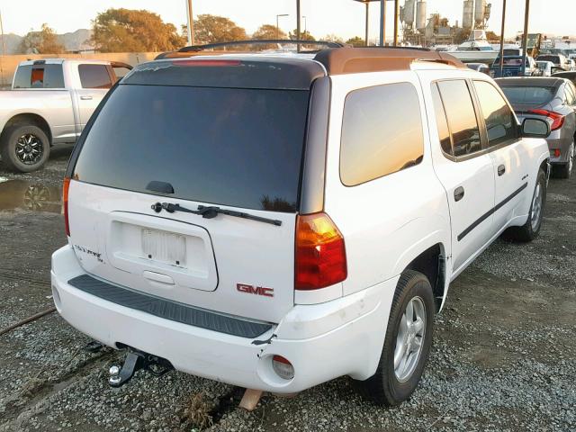 1GKES16S666106364 - 2006 GMC ENVOY XL WHITE photo 4