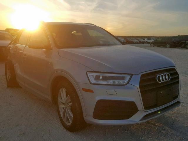 WA1HCCFS4JR002443 - 2018 AUDI Q3 PREMIUM SILVER photo 1