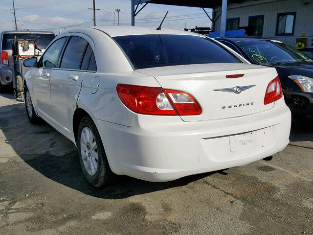 1C3LC46K88N218839 - 2008 CHRYSLER SEBRING LX WHITE photo 3