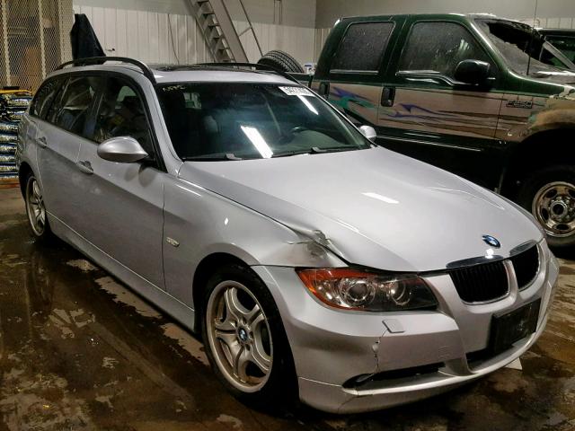 WBAVT73517FZ35948 - 2007 BMW 328 XIT SILVER photo 1