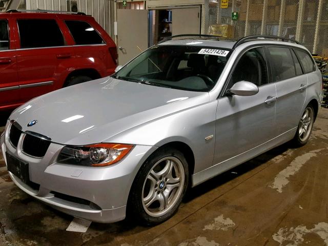 WBAVT73517FZ35948 - 2007 BMW 328 XIT SILVER photo 2