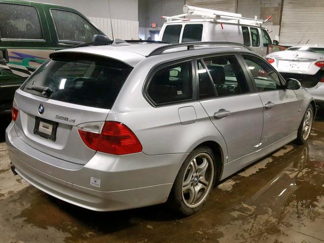 WBAVT73517FZ35948 - 2007 BMW 328 XIT SILVER photo 4