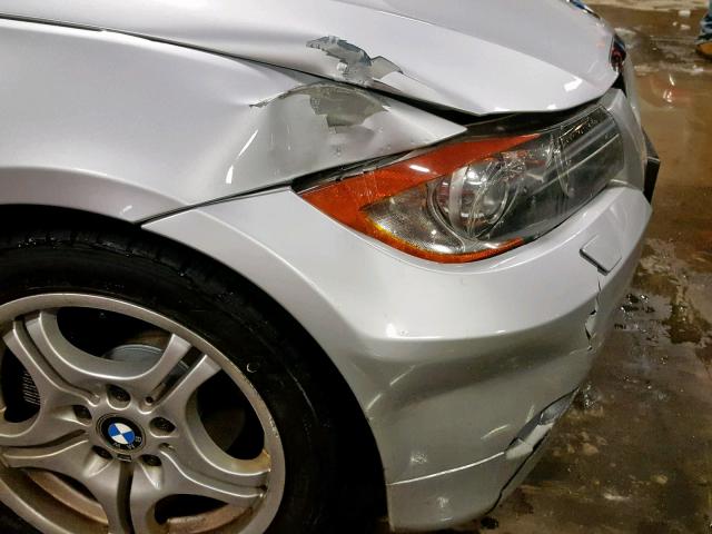 WBAVT73517FZ35948 - 2007 BMW 328 XIT SILVER photo 9