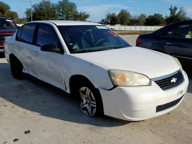 1G1ZS51836F229368 - 2006 CHEVROLET MALIBU LS WHITE photo 1