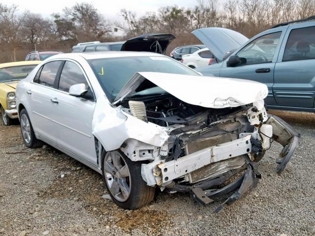 1G1ZD5EU4CF329850 - 2012 CHEVROLET MALIBU 2LT WHITE photo 1