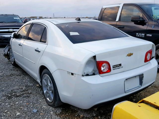 1G1ZD5EU4CF329850 - 2012 CHEVROLET MALIBU 2LT WHITE photo 3