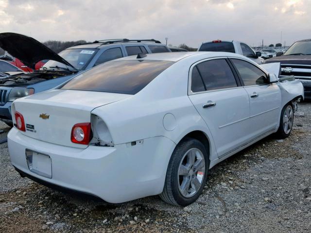 1G1ZD5EU4CF329850 - 2012 CHEVROLET MALIBU 2LT WHITE photo 4