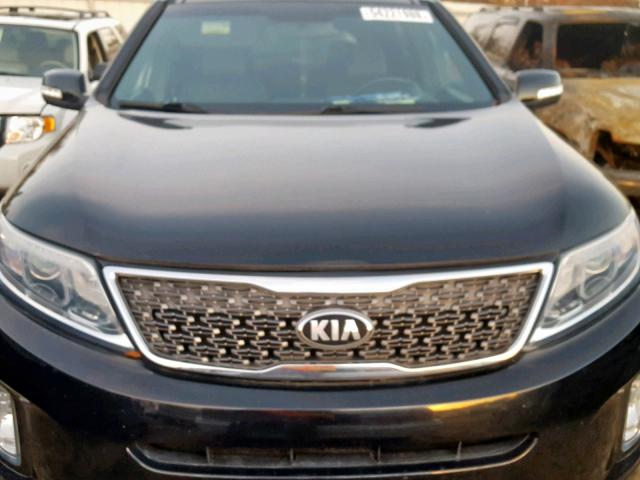 5XYKW4A74EG493371 - 2014 KIA SORENTO SX BLACK photo 9