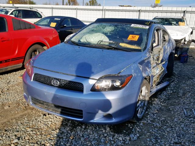 JTKDE3B79A0320099 - 2010 TOYOTA SCION BLUE photo 2