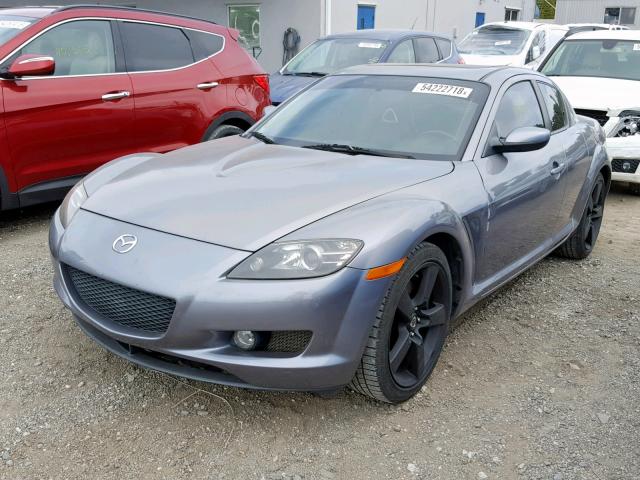 JM1FE173150141345 - 2005 MAZDA RX8 SILVER photo 2