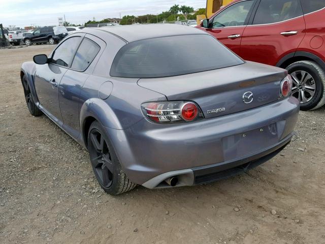 JM1FE173150141345 - 2005 MAZDA RX8 SILVER photo 3