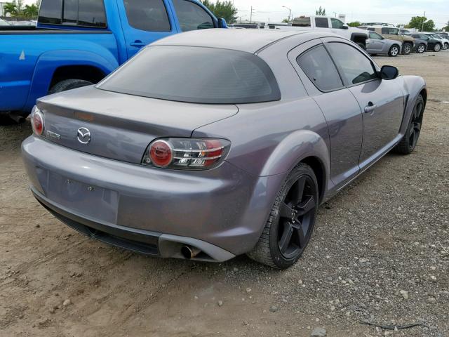 JM1FE173150141345 - 2005 MAZDA RX8 SILVER photo 4