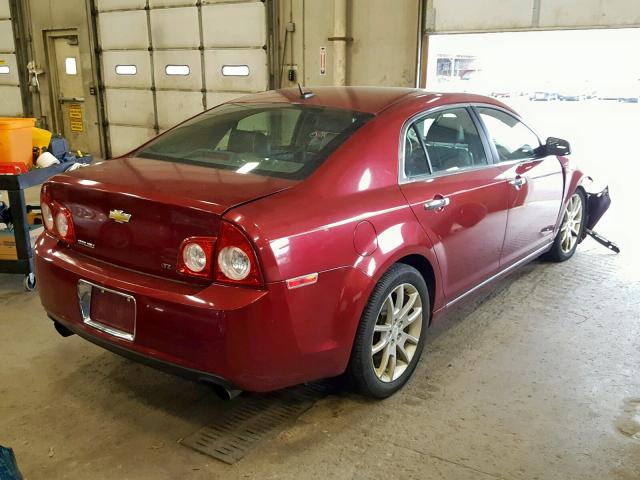 1G1ZK57708F272664 - 2008 CHEVROLET MALIBU LTZ წითელი ფოტო 4