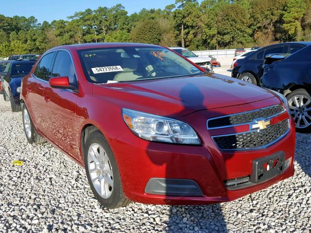 1G11D5RR7DF113768 - 2013 CHEVROLET MALIBU 1LT RED photo 1