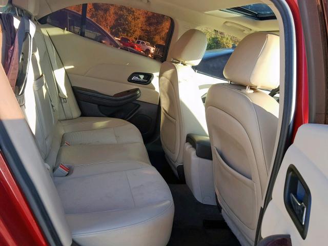 1G11D5RR7DF113768 - 2013 CHEVROLET MALIBU 1LT RED photo 6